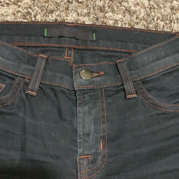 J Brand Black Distressed Skinny Jeans - Picture 2 of 4